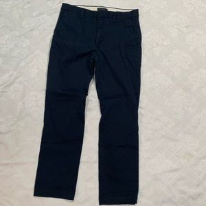 Navy chinos
